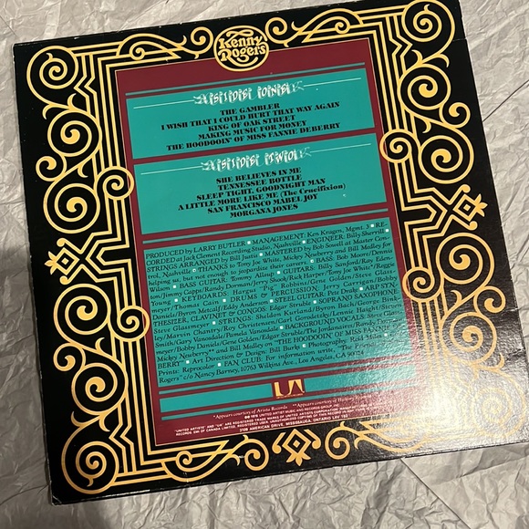 Vinyl Record | Kenny Rogers “The Gambler” - Picture 2 of 7